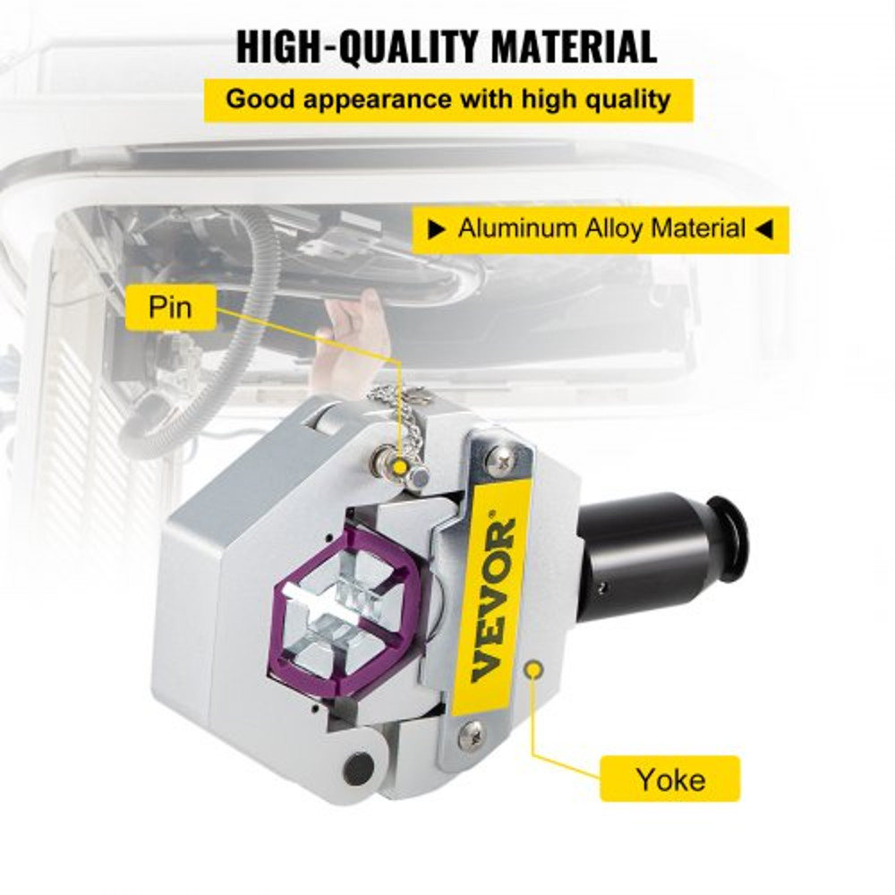 Manually Operated AC Hose Crimper Kit Separable Hydraulic Crimping Tool With Manual Piston Valve  A 4