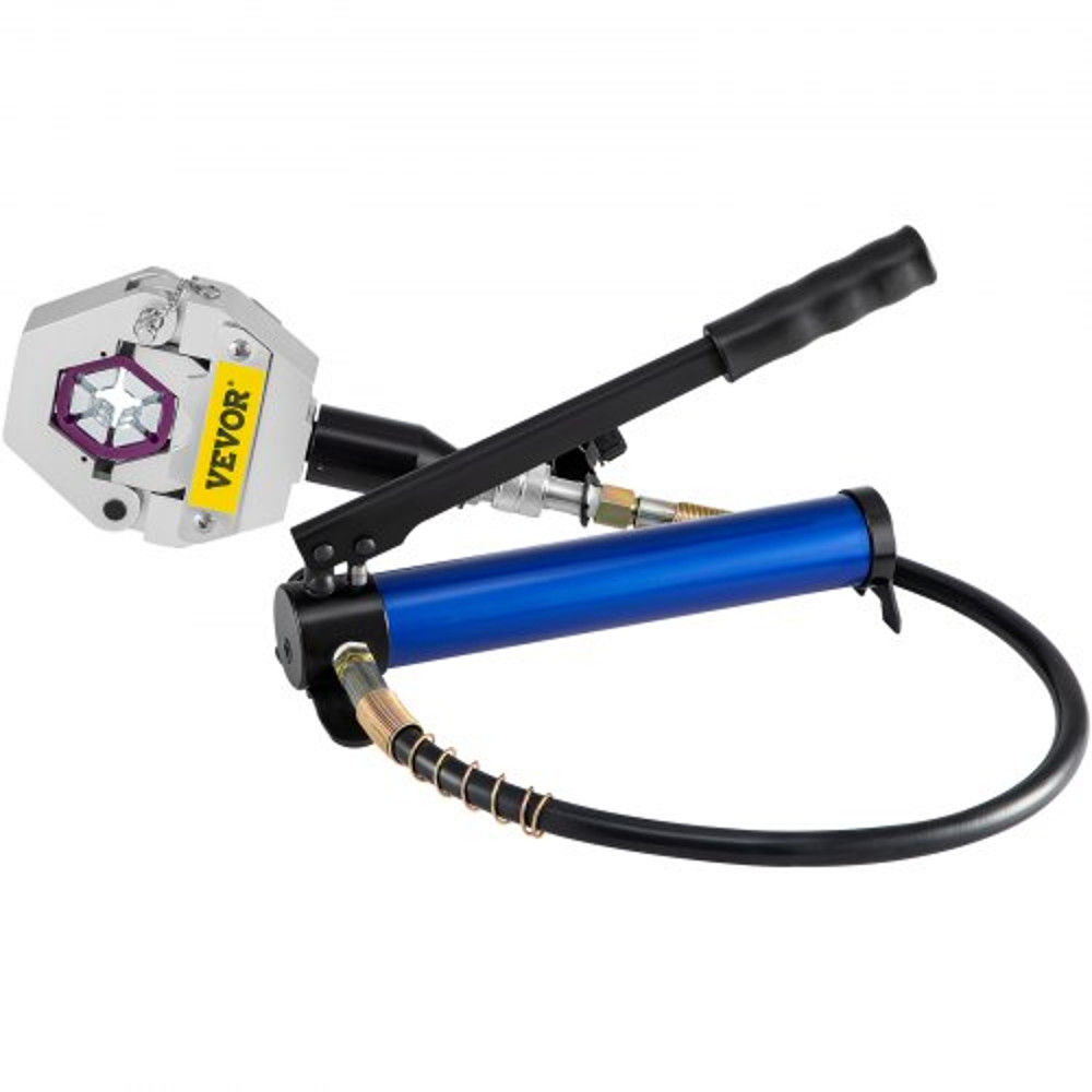 Manually Operated AC Hose Crimper Kit Separable Hydraulic Crimping Tool With Manual Piston Valve  A 8