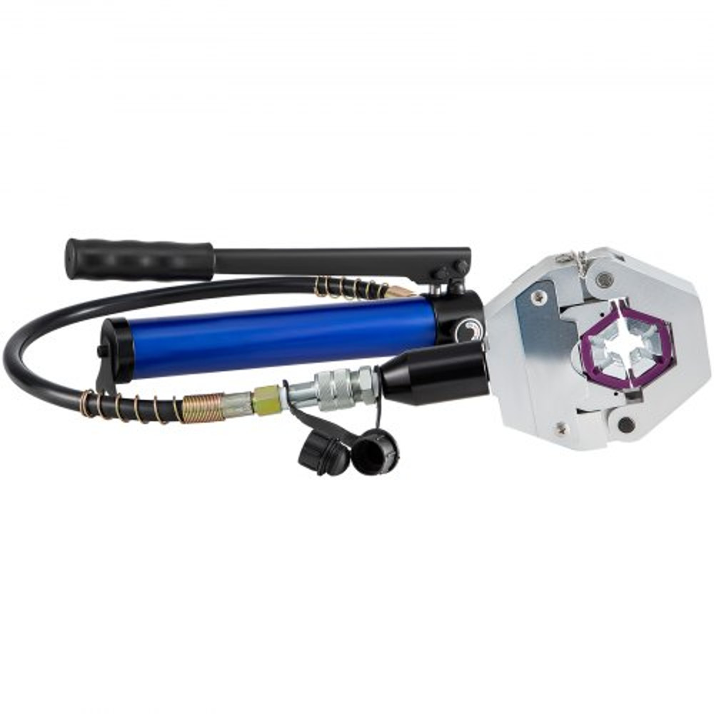 Manually Operated AC Hose Crimper Kit Separable Hydraulic Crimping Tool With Manual Piston Valve  A 10