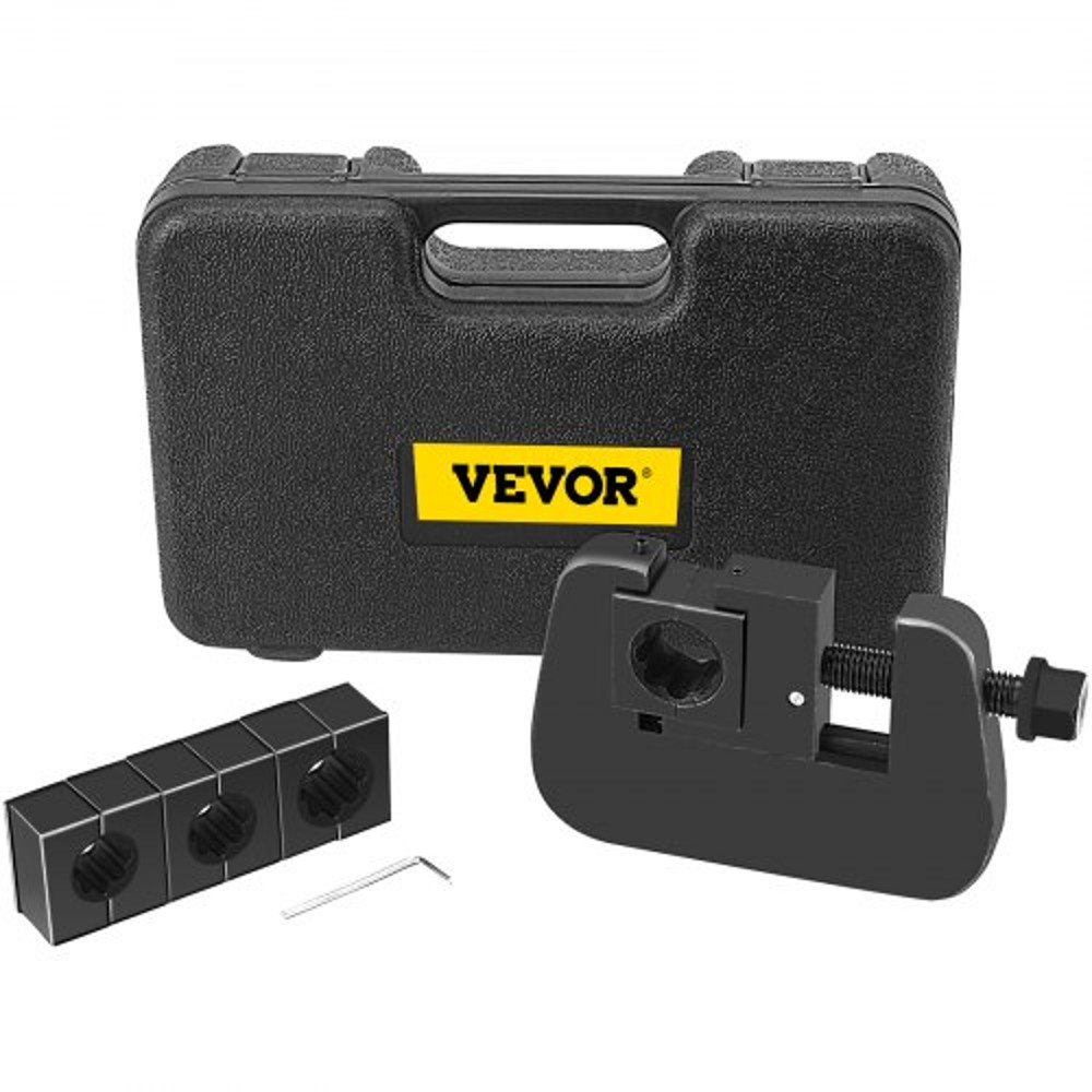 Manual A/C Hose Crimper Kit, Handheld Air Hose Crimper Tool Kit with Dies for Crimping Automotive Air Conditioning