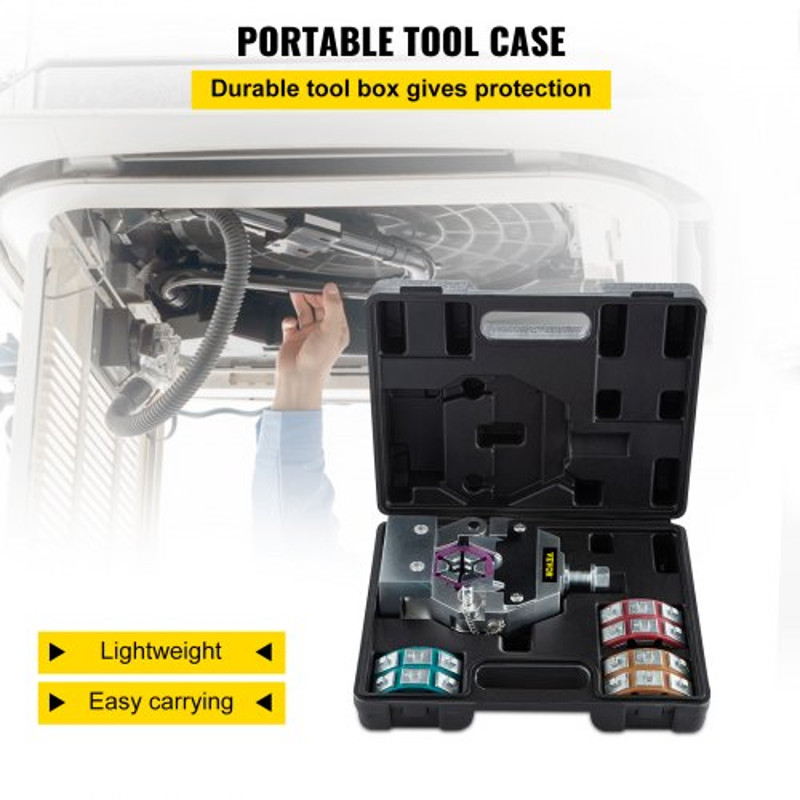 Manually Operated AC Hose Crimper HydraKrimp HeavyDuty Manual AC Hose Crimper Kit For Air Condition 6