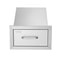 Outdoor Kitchen Drawers Stainless Steel Flush Mount Double BBQ Drawers With Handle Outdoor Kitchens 10