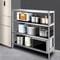 Stainless Steel Shelving Tier Adjustable Shelf Storage Unit Heavy Duty Shelving For Kitchen Garage 1