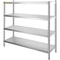 Stainless Steel Shelving Tier Adjustable Shelf Storage Unit Heavy Duty Shelving For Kitchen Garage 8