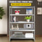 Stainless Steel Shelves HeavyDuty Adjustable Storage Rack Shelf For Kitchen Garage Commercial Use 1