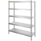 Stainless Steel Shelves HeavyDuty Adjustable Storage Rack Shelf For Kitchen Garage Commercial Use 8