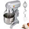 Commercial Food Mixer Speeds Adjustable RPM Heavy Duty With Stainless Steel Bowl Dough Hooks Beater 0