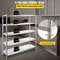 Heavy Duty Stainless Steel Shelving Adjustable Shelf Storage Rack For Kitchen Office Garage 2