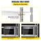 Heavy Duty Stainless Steel Shelving Adjustable Shelf Storage Rack For Kitchen Office Garage 5