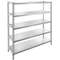 Heavy Duty Stainless Steel Shelving Adjustable Shelf Storage Rack For Kitchen Office Garage 10