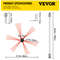 Chimney Sweep Kit With Nylon Flexible Rods  Brush Heads Rotary Chimney Brush Cleaning Kit For Firep 7