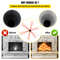 295ft Chimney Cleaning Kit HeavyDuty Rotary Brush  Rod System For Fireplace Flue Sweeping 5