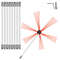 295ft Chimney Cleaning Kit HeavyDuty Rotary Brush  Rod System For Fireplace Flue Sweeping 8