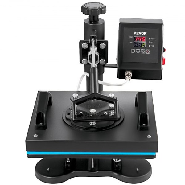 12"x10" Heat Press Machine – Digital Swing-Away Sublimation & Heat Transfer Printing Machine for T-Shirts