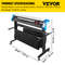 53 Inch Vinyl Plotter Machine HighSpeed Automatic Contour Cutter W Optical Eye Adjustable Pressure 7