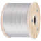 316 Stainless Steel Aircraft Cable 7x19 Strand Construction 250ft For Deck Rail Balusters Stair Han 9