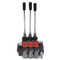 3 Spool Hydraulic Directional Control Valve, 11 GPM Double Acting Valve for Tractors & Loaders (3600 PSI)