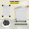 White Shelf Ingredient Bin With Scoop Sliding Lid Commercial Storage Bins For Flour Rice Pet Food 6