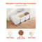 3Pack White Shelf Ingredient Bin With Scoop  Sliding Lid Commercial Storage Bins For Dry Food Rice  2