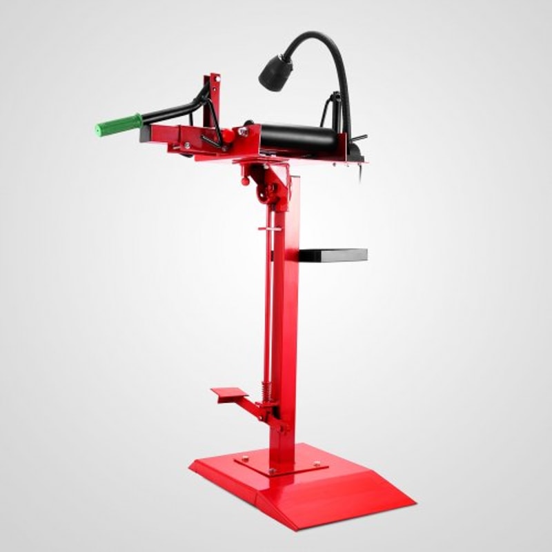 Portable Tire Changer With Adjustable Stand LED Light Manual Tire Spreader Tool For Car Light Tru 7