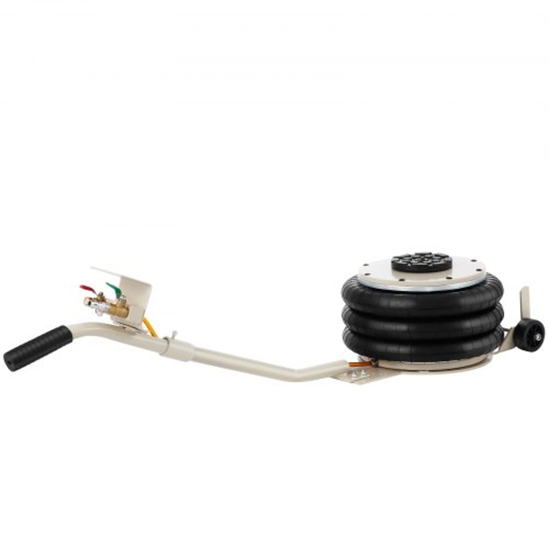 5-Ton Inflatable Car Jack, Pneumatic Air Jack with Long Handle for Garage, Lifting & Repair (11,023 lbs Capacity)