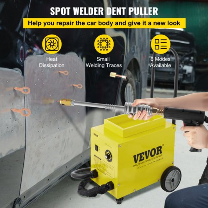 Auto Body Dent Puller SG7500 Removal System Station With Dual Welding Guns 2