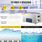 30L Professional Ultrasonic Parts Cleaner with Heater & Timer, Dual Frequency (28/40kHz) for Dental Instruments.