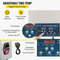 30L Professional Ultrasonic Parts Cleaner with Heater & Timer, Dual Frequency (28/40kHz) for Dental Instruments.