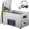 30L Professional Ultrasonic Parts Cleaner with Heater & Timer, Dual Frequency (28/40kHz) for Dental Instruments.