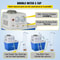 180W Stainless Vacuum Pump 110V AntiCorrosion Lab Chemistry Equipment With 15L Water Tank 4