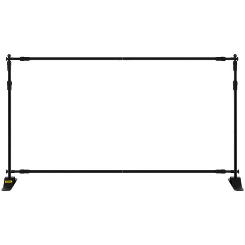 8ft Adjustable Step And Repeat Backdrop Banner Stand Retractable Display With Carrying Bag For Even 8