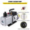 1HP Industrial Vacuum Pump 12CFM Rotary Vane Air Tool For AC Repair Auto Maintenance  Refrigerant E 3