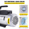 1HP Industrial Vacuum Pump 12CFM Rotary Vane Air Tool For AC Repair Auto Maintenance Refrigerant E 5