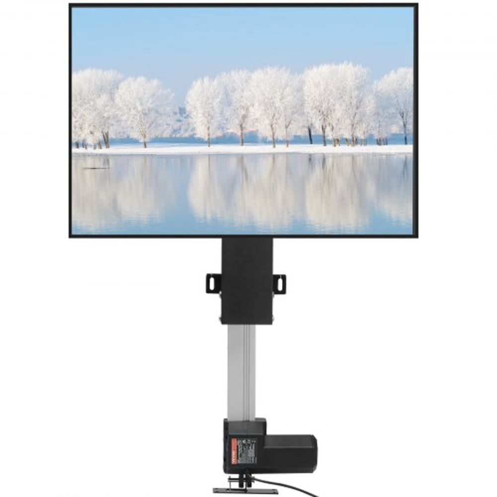 Motorized TV Lift Stroke Length, Height Adjustable, TV Mount Fit for Screens with Remote Control