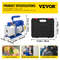 Single Stage Air Vacuum Pump HVAC AC Refrigeration Kit With AC Manifold Gauge Can Tap  Carrying Tot 7