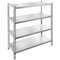 Heavy Duty Stainless Steel Shelving Adjustable Shelf Storage Unit For Kitchen Garage Commercial Off 10