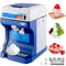 Electric Shaved Ice Machine, Commercial Ice Shaver & Snow Cone Maker Tabletop, Adjustable Ice Texture for Home