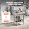 Commercial Stainless Steel Work Table Heavy Duty Prep Bench For Kitchen Restaurant Catering And Foo 3