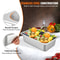 Steam Table Pans Full Size Deep Food Container Stainless Steel Oven Tray AntiJam Commercial Hotel P 3