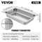 Steam Table Pans Full Size Deep Food Container AntiJam Stainless Steel Oven Tray Hotel Buffet Cater 7