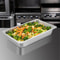 Steam Table Pans Full Size Deep Food Container AntiJam Stainless Steel Oven Tray Hotel Buffet Cater 1