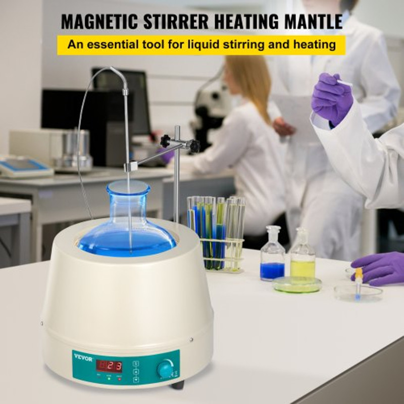 Electric Magnetic Stirring Heating Mantle Digital Magnetic Stirrer Mantle With Max Temp Lab Heating 1