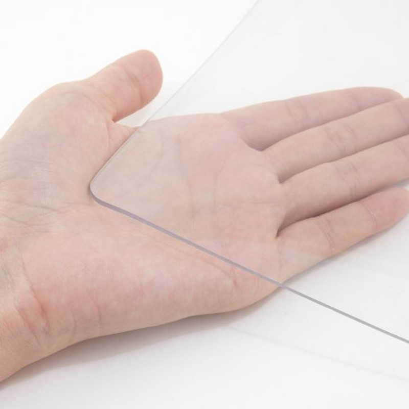 Thick Clear Desk Protector Table Pad Plastic Tablecloth Table Protector For Dining Room Table Water 9