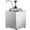 Stainless Steel Hot Cheese Dispenser 24QT Electric Nacho Cheese Warmer With Pump For Hot Fudge Cara 10