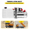 Electric Hydraulic Pump Quart Double Acting Power Unit With Plastic Reservoir For Dump Trailer Lif 3