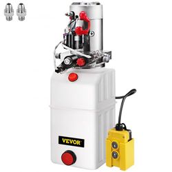 hydraulic power unit quart hydraulic pump, double acting dc hydraulic power pack for dump trailer, dump truck