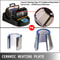Multifunctional Mug Heat Press, Black Heat Press Bottle and Cup Sublimation Transfer Machine