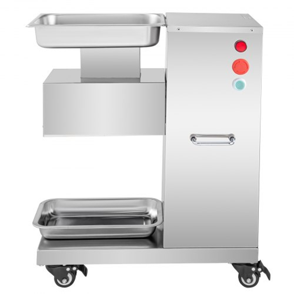 Commercial Meat Cutting Machine Electric Meat Slicer With Blade HeavyDuty Stainless Steel Food Cutt 8
