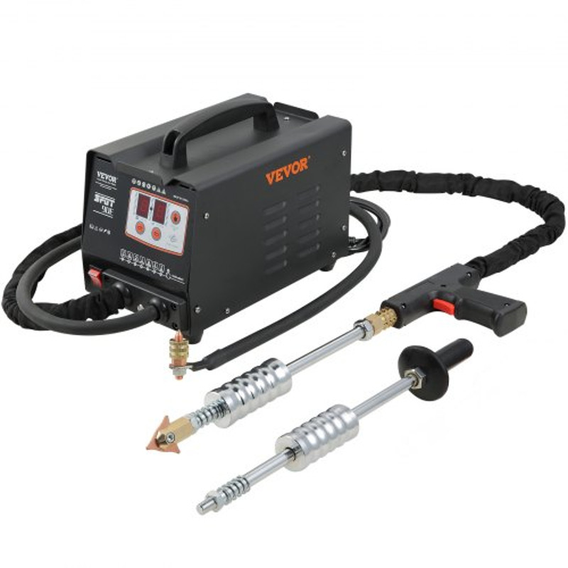 3KW Panel Spot Puller Vehicle Dent Spotter Multispot Bonnet  Door Dent Repair Welder Kit With Dual  9