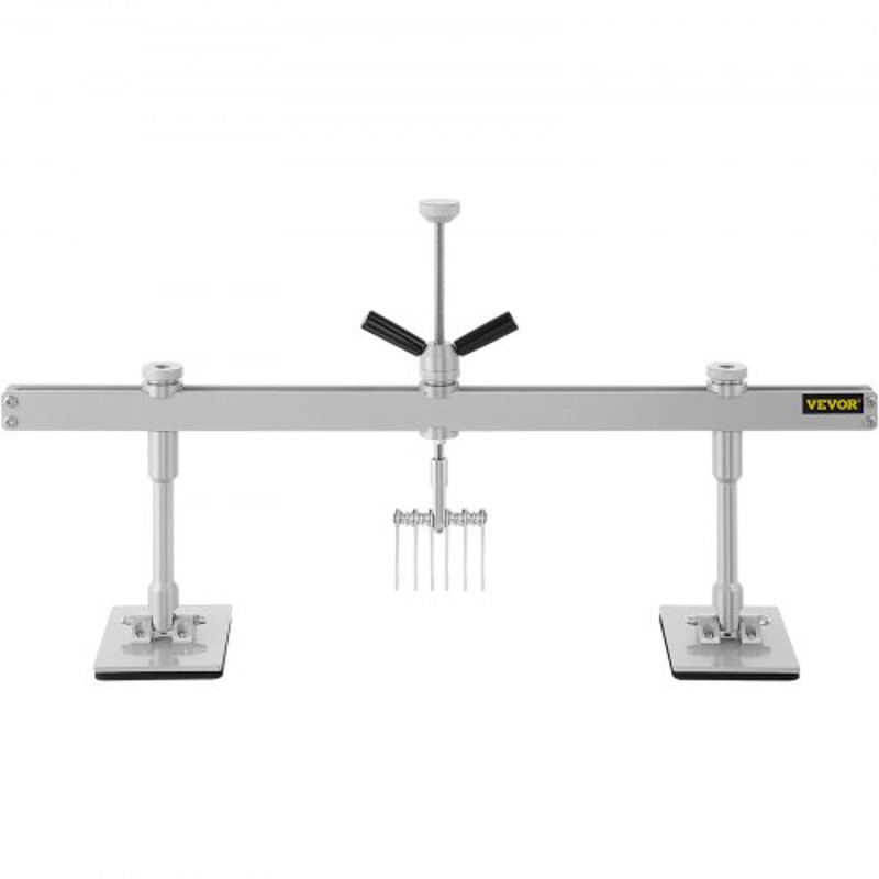 HeavyDuty Dent Repair Kit Adjustable Pull Lever Bar For Auto Body Fridges  Metal Surfaces Fits Alum 7